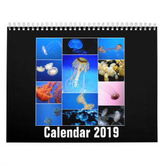 Calendario impreso personalizado 2019 de las