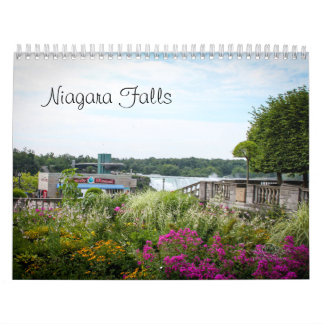 Calendario impreso personalizado de Niagara Falls
