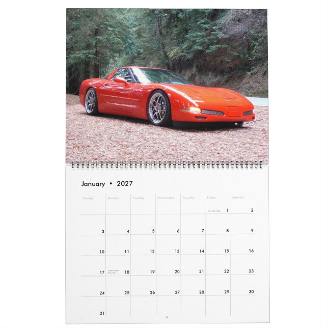 Calendario impreso personalizado del sindicato (Jan 2027)