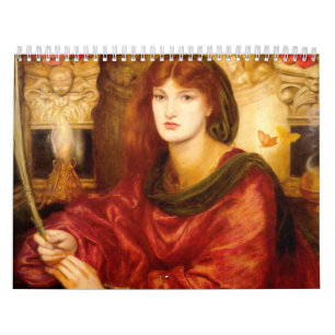Calendario impreso personalizado medieval del