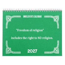 Calendario Incrédulo's