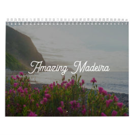 Calendario Increíble Madeira Portugal Escénico