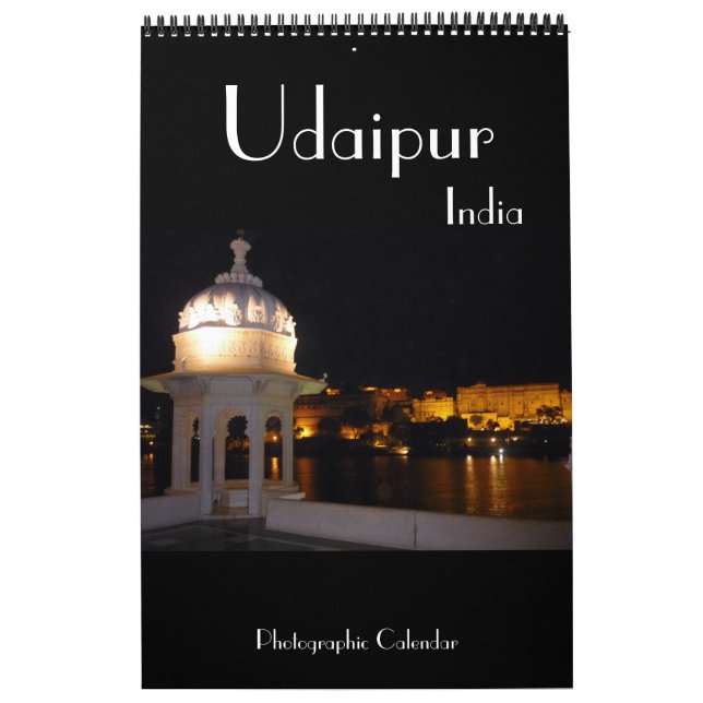 Calendario india de udaipur (Tapa)