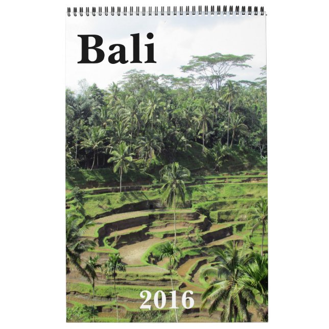 Calendario indo 2016 de Bali (Tapa)