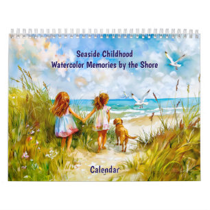 Calendario Infancia en la costa – Recuerdos en acuarela junto