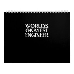 Calendario ingeniero de worlds okayest