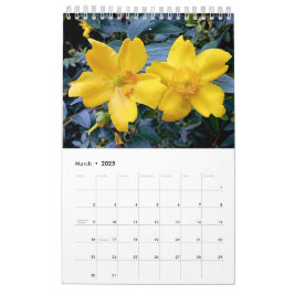 Calendario Inglaterra floral
