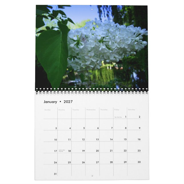Calendario Inspiración: Giverny, hogar de Claude Monnet (Jan 2027)
