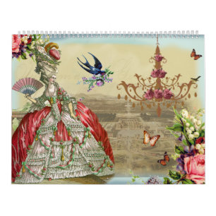 Calendario Inspirado en el estilo francés de Wickedlynice, ch