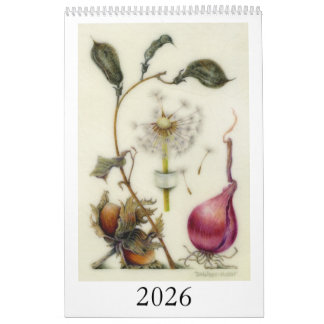 Calendario Inspirado Por Hoefnagel 2026 - D. Walse