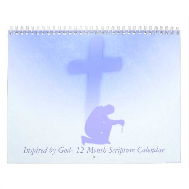 Calendario Inspirado por la Escritura de Dios (Tapa)