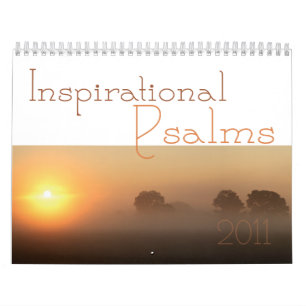 Calendario inspirador 2011 de la escritura de los