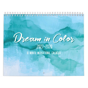 Calendario Inspirador de 18 Meses Sueña en Color