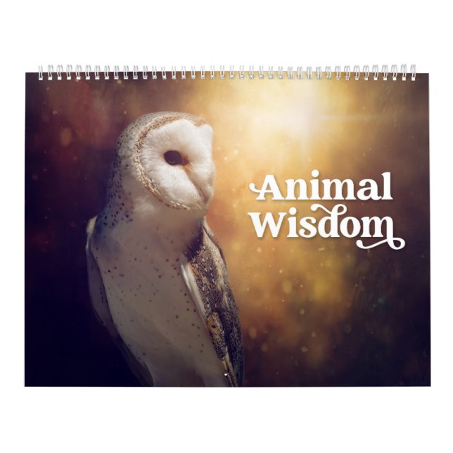 Calendario Inspirador de animales (Tapa)