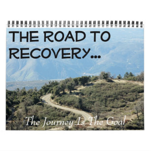 Calendario inspirador de la recuperación