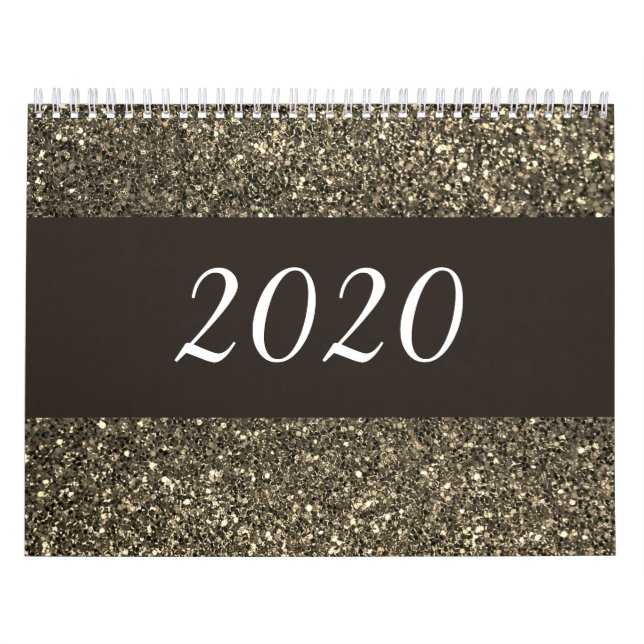 Calendario inspirador glamuroso (Tapa)