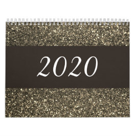 Calendario inspirador glamuroso