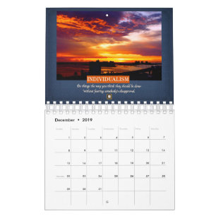 CALENDARIO INSPIRATIONAL-CHARACTERISTICS DE UN GENIO
