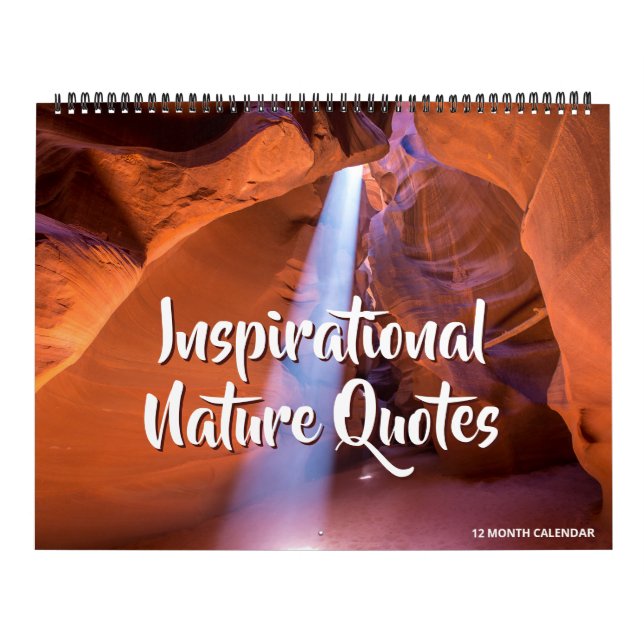 Calendario Inspirational Nature Quotes Calendar (Tapa)