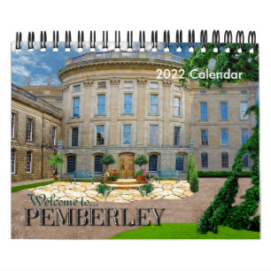 Calendario interior de "Pemberley" de 2022