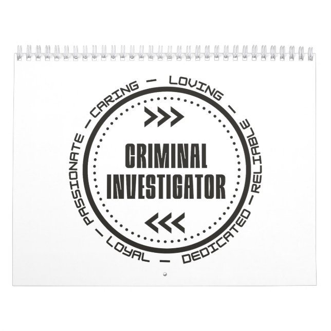 Calendario Investigador Penal (Tapa)