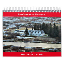 Calendario Invierno En Islandia