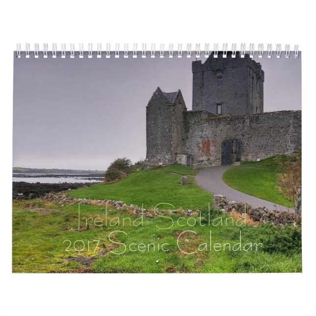 Calendario Irlanda escénica Escocia 2017Calendar (Tapa)