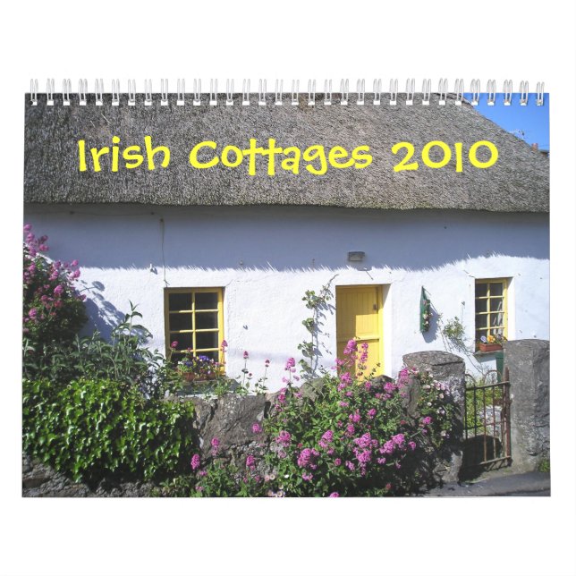Calendario irlandés de las cabañas 2010 (Tapa)