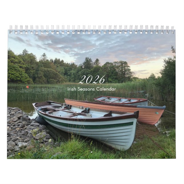 Calendario irlandés de temporada 2026 (Tapa)