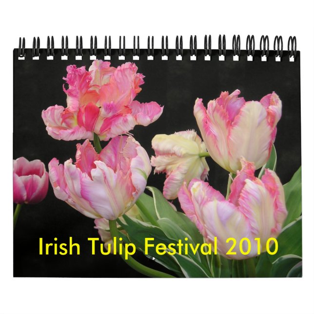 Calendario irlandés del festival 2010 del tulipán (Tapa)