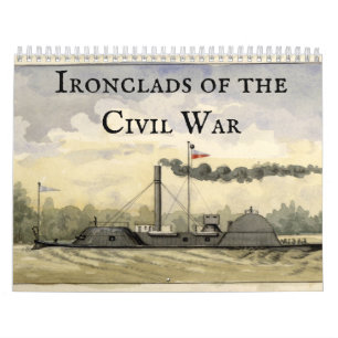 Calendario Ironclads de la Guerra Civil