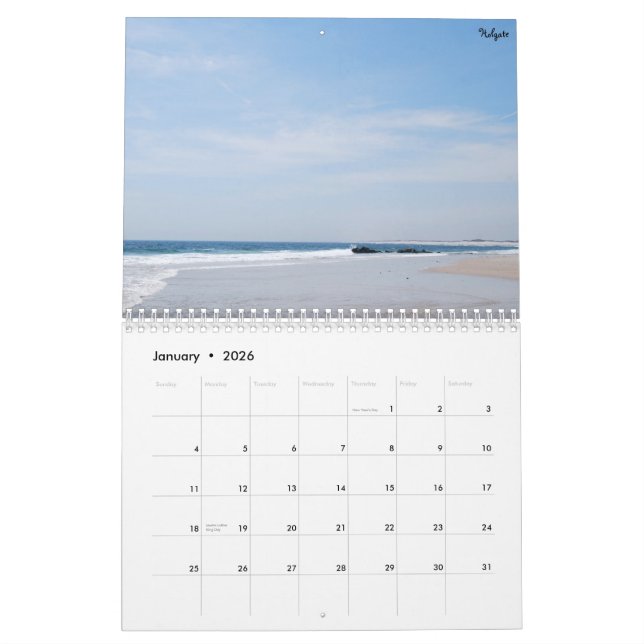 Calendario Isla de Long Beach, NJ (Jan 2026)
