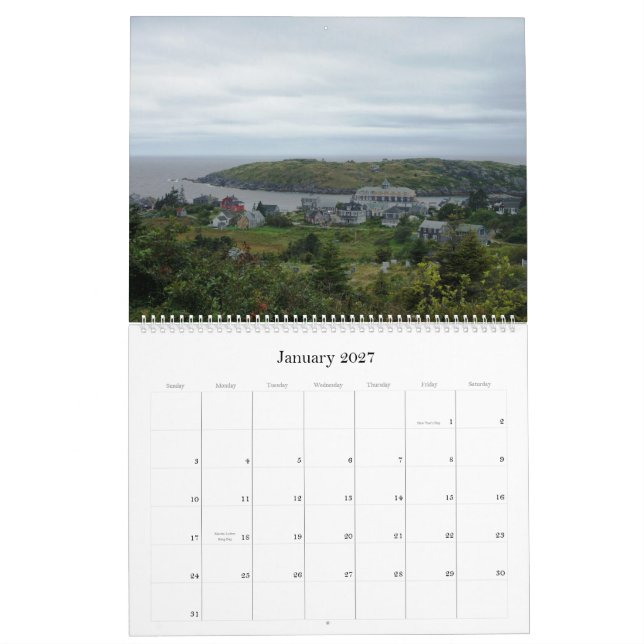 Calendario Isla de Monhegan, ME2011Photography por… (Jan 2027)