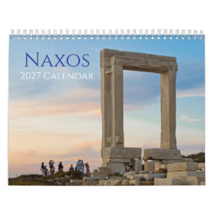 Calendario Isla Griega de Naxos 2027