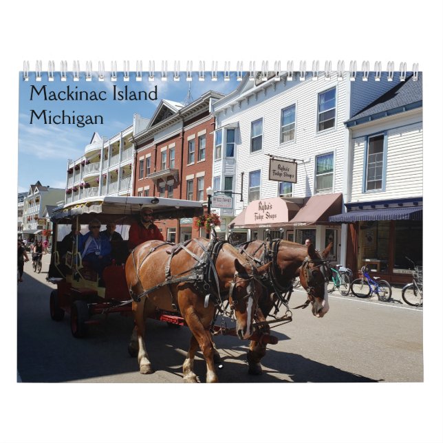 Calendario Isla Mackinac, Michigan (Tapa)