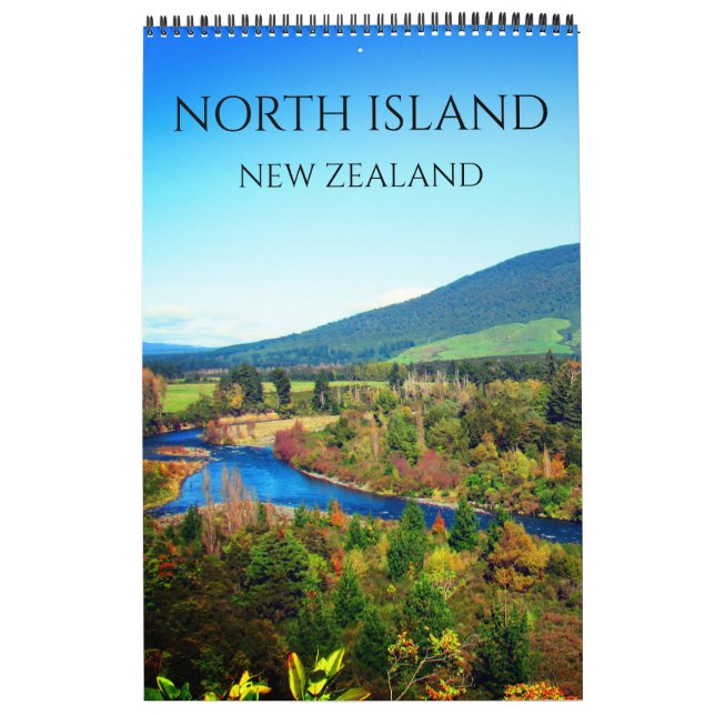 Calendario isla norte nueva zelanda 2027 (Tapa)