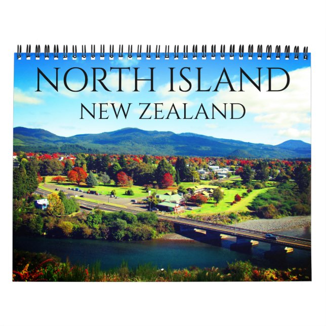 Calendario isla norte nz 2025 (Tapa)