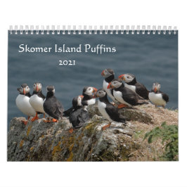 Calendario Isla Skomer - Gales 2021