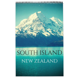 Calendario Isla Sur de Nueva Zelanda