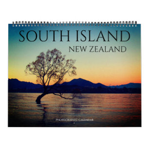 Calendario isla sur nz 2025 grande