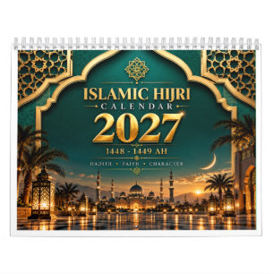 Calendario Islámico Hijri 2027 Hadith e Islámico