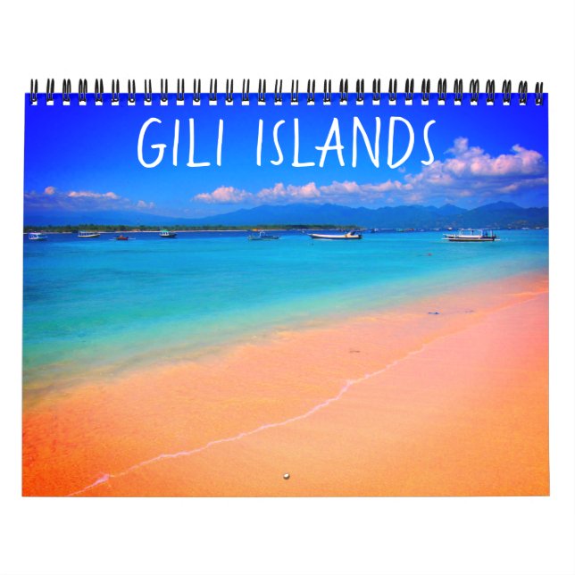 Calendario islas gili 2027 (Tapa)