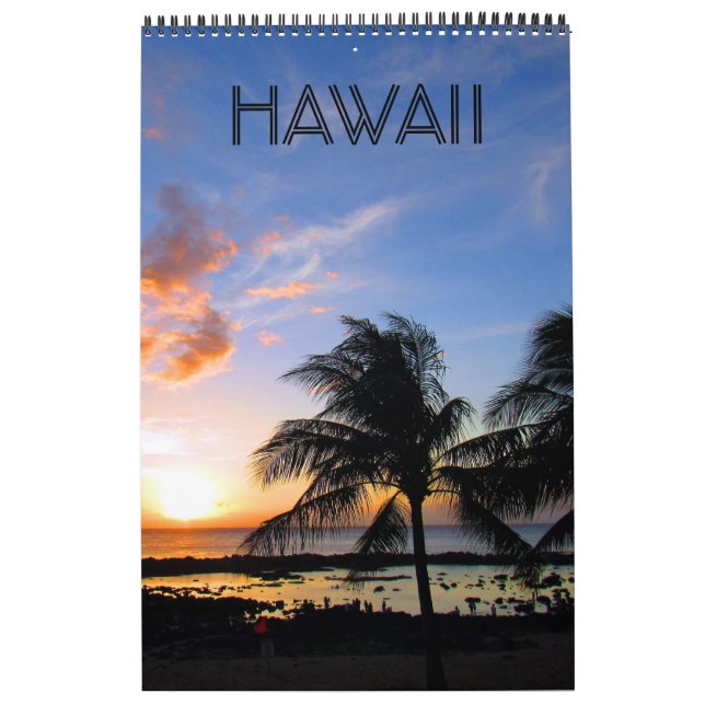 Calendario islas hawai 2026 (Tapa)
