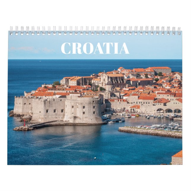 Calendario Istra de Croacia 2025 (Tapa)