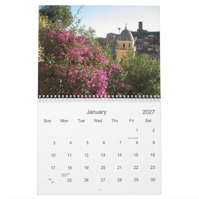 Calendario Italia (Jan 2027)
