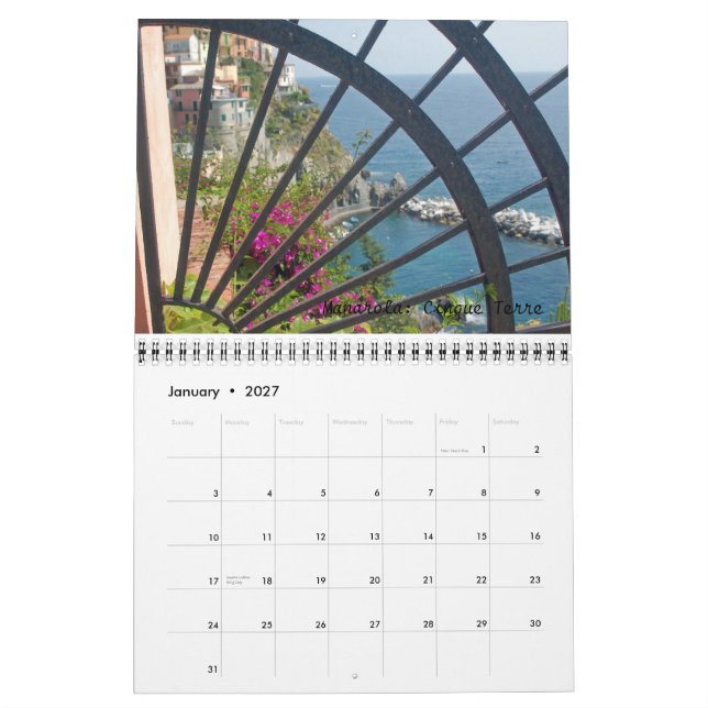 Calendario Italia 2010 (Jan 2027)