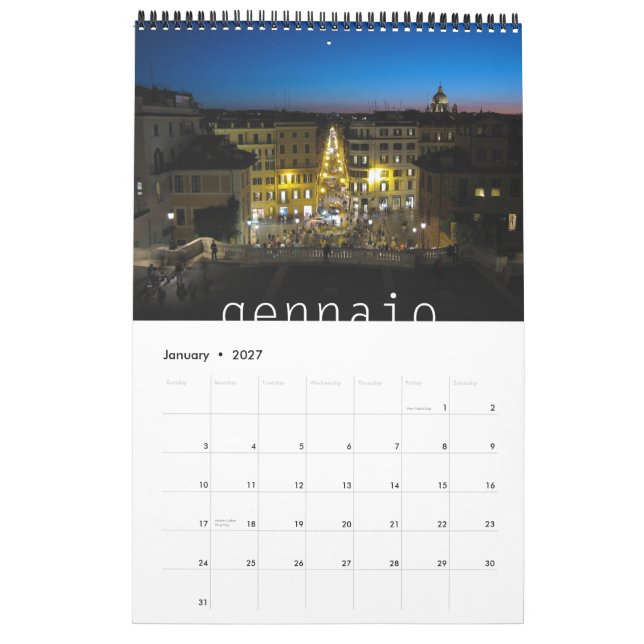 Calendario Italia 2011 (Jan 2027)