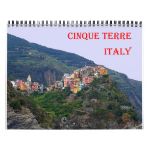 Calendario Italia - Cinque Terre -