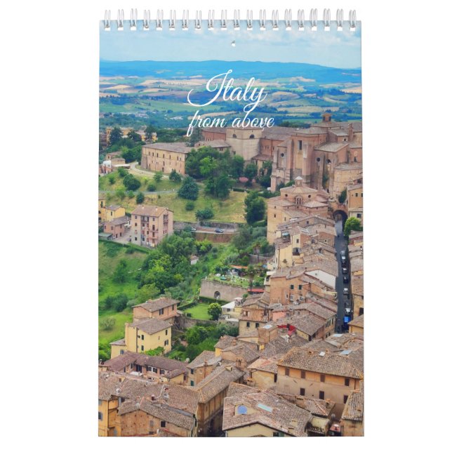 Calendario Italia desde arriba (Tapa)