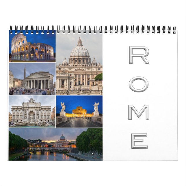 Calendario Italia - ROMA - (Tapa)